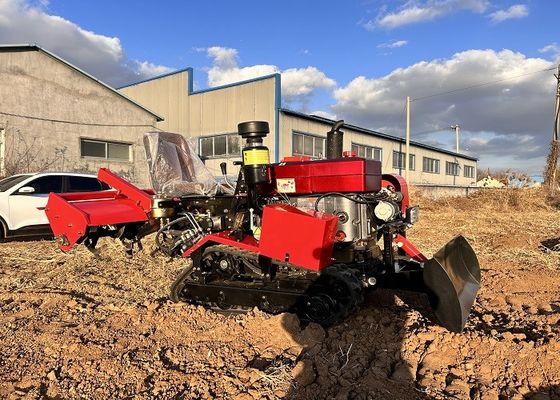 농장 재배기 로터리 틸러 농업 크롤러 미니 트랙터 25 hp