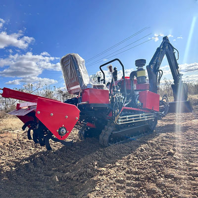 35 HP 가든 미니 크롤러 트랙터 HYCT-25D 앞 도저