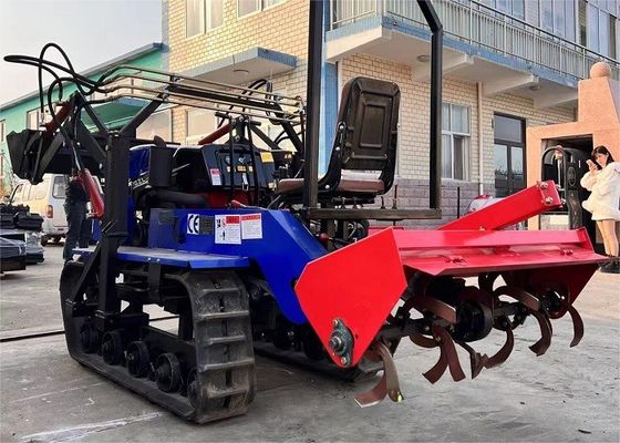 미니 크롤러 정원 트랙터 25hp 35hp 고무 트랙 정원 트랙터 CE 인증
