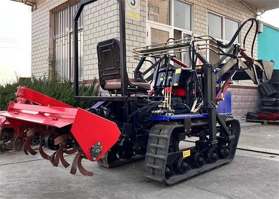 미니 크롤러 정원 트랙터 25hp 35hp 고무 트랙 정원 트랙터 CE 인증