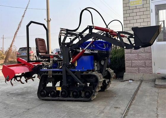 미니 크롤러 정원 트랙터 25hp 35hp 고무 트랙 정원 트랙터 CE 인증