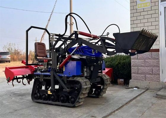 미니 35HP 건조 육지 크롤러 트랙터 760KG 농업 농장 장비