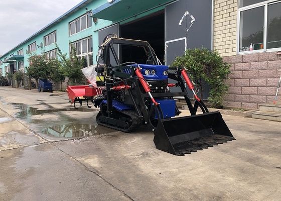 농장 고무 트랙 크롤러 트랙터 / 35hp 컴팩트 트랙터