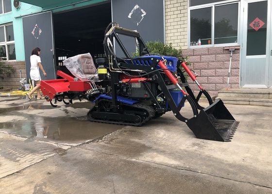 농장 고무 트랙 크롤러 트랙터 / 35hp 컴팩트 트랙터
