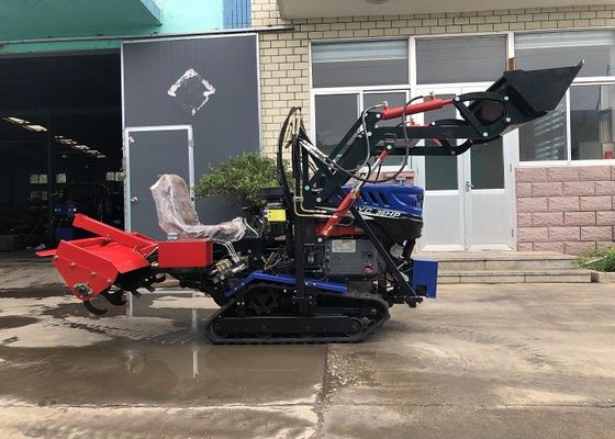미니 35HP 건조 육지 크롤러 트랙터 760KG 농업 농장 장비