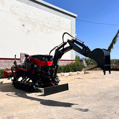 미니 크롤러 트랙터 미니 4x4 크롤러 트랙터25/30/35HP 크롤러 트랙터 프론트 엔드 로더