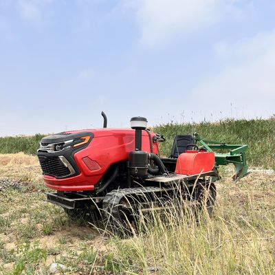 작은 잔디 깎기 트랙터 50hp 전면 로더 배크호 트랙터