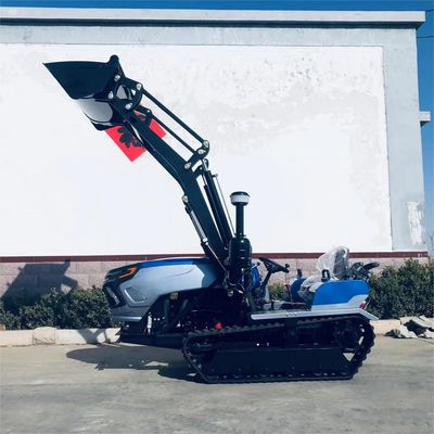 가든 크롤러 트랙 트랙터 50HP 60HP 작은 농장 크롤러 트랙터 로더와 함께
