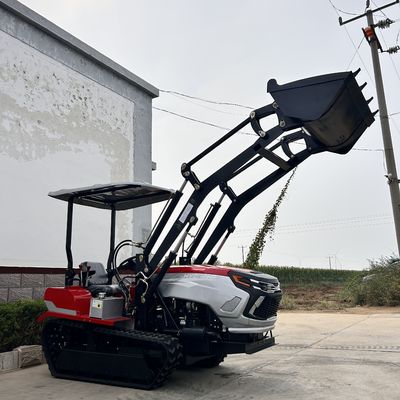 가든 크롤러 트랙 트랙터 50HP 60HP 작은 농장 크롤러 트랙터 로더와 함께