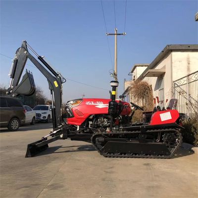 로터리 50HP 건조 토지 크롤러 트랙터 농장