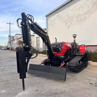 크롤러 미니 트랙터 50 hp 로터리 컬쳐버터 볼도저 농업 기계