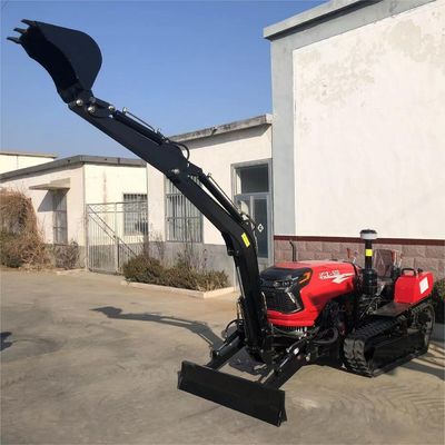 로터리 50HP 건조 토지 크롤러 트랙터 농장
