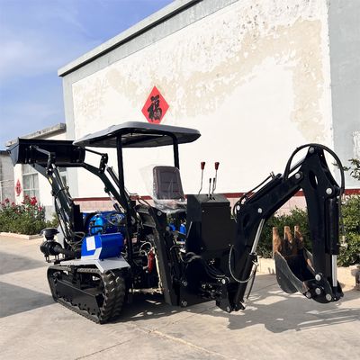 로터리 50HP 건조 토지 크롤러 트랙터 농장