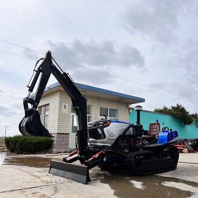 크롤러 미니 트랙터 50 hp 로터리 컬쳐버터 볼도저 농업 기계