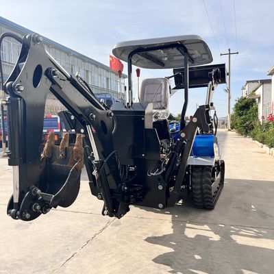 로터리 50HP 건조 토지 크롤러 트랙터 농장