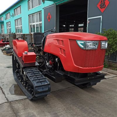 완전 자동 미니 크롤러 트랙터 80HP 로터리 미니 쿨터