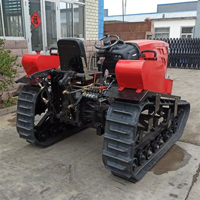 HYCT-80Hp 마이크로 컬티베이터 볼도저 완전 자동 다기능 크롤러 트랙터