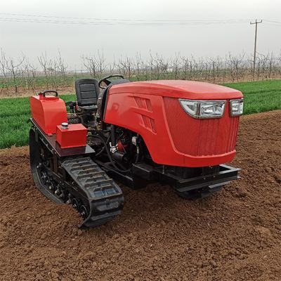 HYCT-80Hp 마이크로 컬티베이터 볼도저 완전 자동 다기능 크롤러 트랙터