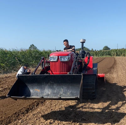 25 HP -120 HP 농장 크롤러 트랙터 로더와 함께 건설 장비