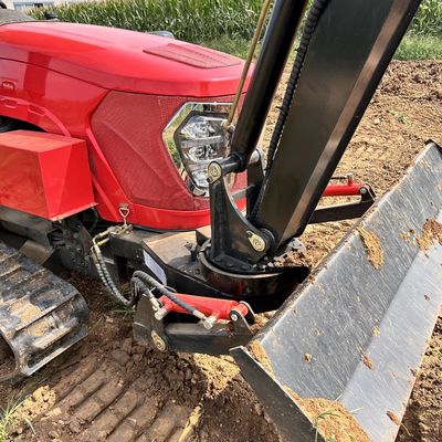 농업 80HP 크롤러 트랙터 로더 다양한 농업 도구