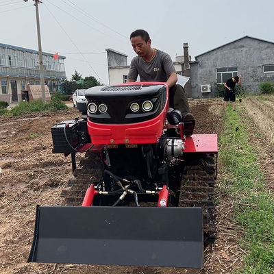 SDHANYUE 25HP 소규모 농장 장비 트랙터 컴팩트 크롤러 트랙터