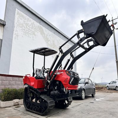 오차드 미니 트랙터, 와이너드 크롤러 트랙터 50HP 로터리 틸러 플러와 함께