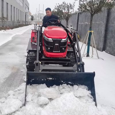 고무 트랙 농장 쌀 밭 트랙터 농업 50hp 크롤러 트랙터