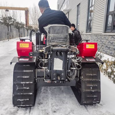 고무 트랙 농장 쌀 밭 트랙터 농업 50hp 크롤러 트랙터