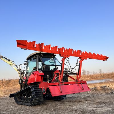 다목적 120HP 크롤러 트랙터 재배자 고무 트랙 크롤러 트랙터 판매