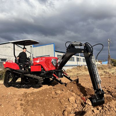 120HP 고무 트랙 크롤러 트랙터 발굴기와 함께