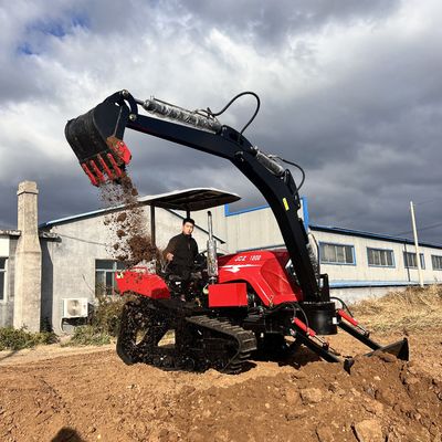 120HP 고무 트랙 크롤러 트랙터 발굴기와 함께
