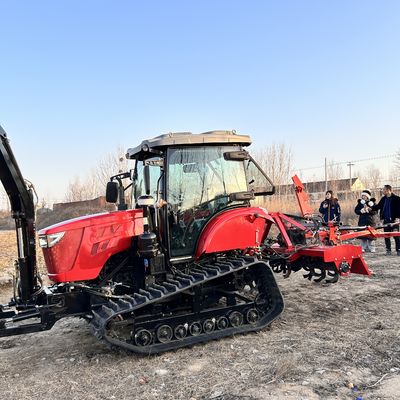 다목적 120HP 크롤러 트랙터 재배자 고무 트랙 크롤러 트랙터 판매