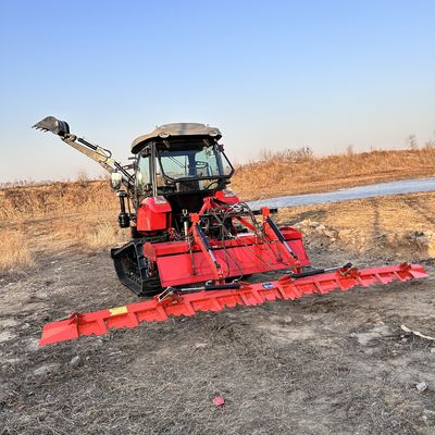 다목적 120HP 크롤러 트랙터 재배자 고무 트랙 크롤러 트랙터 판매