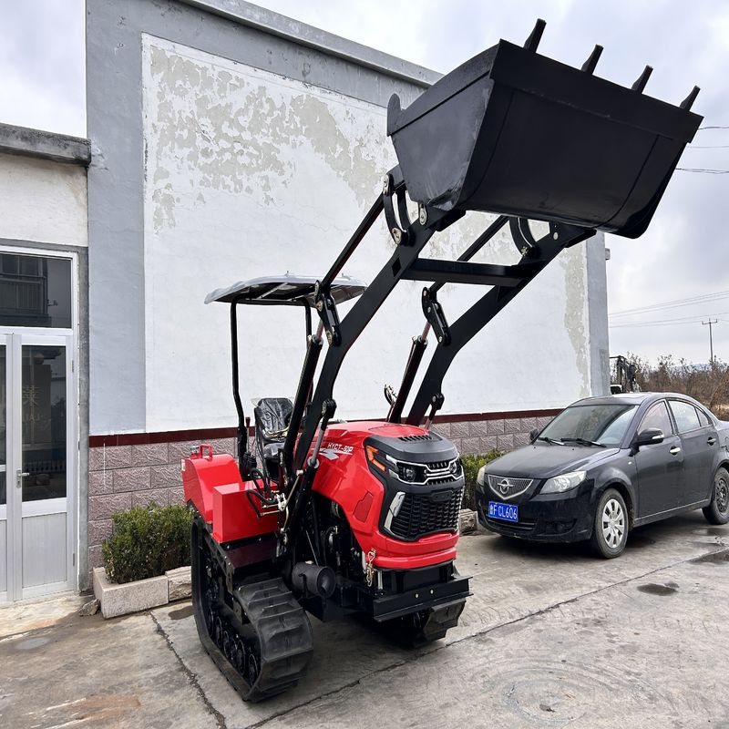 50hp 작은 로터리 농장 미니 크롤러 목초기 목초기 로터리 틸러 농장